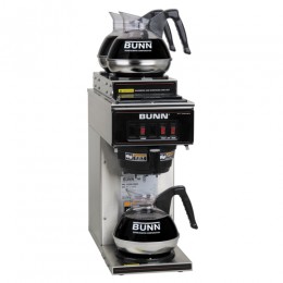 Bunn VP17-3 Pourover Brewer w/ 2 Upper and 1 Lower Warmer