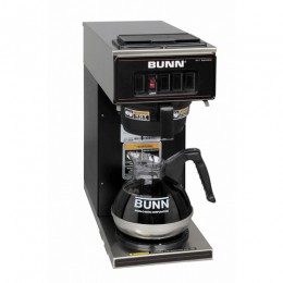 Bunn VP17-1 BLK Pourover Coffee Brewer w/ 1 Lower Warmer Black 120V