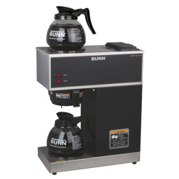 Bunn 33200.0000 VPR Black Pourover Brewer w/ 2 Warmers