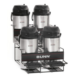Bunn 35728.0003 UNIV-4 APR Two Tier Four Pot Universal Airpot Rack