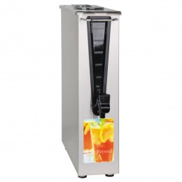 Bunn 43900.0001 TD3T-N 3.5 Gallon Narrow Iced Tea Dispenser with Brew Thru Lid