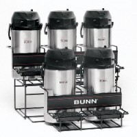 Bunn UNIV-5 APR Two Tier Five Pot Universal Airpot Rack