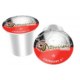 Hurricane Coffee Category 5 Cups, 4 Boxes of 24 Cups, 96 Total