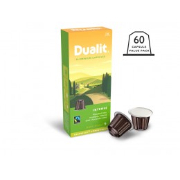 Dualit  and Nespresso Compatible 15885 Intense Aluminum Capsules 100 Pack