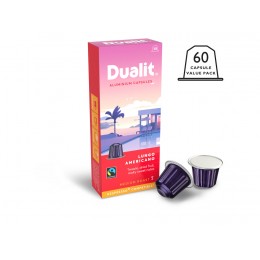 Dualit and Nespresso Compatible 15887 Lungo Aluminum Capsules 100 Pack