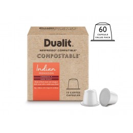 Dualit and Nespresso Campatible 15895 NX Indian Monsoon Capsules 60 Pack