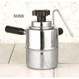 European Gift 50SS Stove Top Cappuccino Steamer 32oz