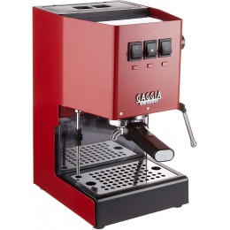 Gaggia GACLASSICEVOPRORED Classic EVO Pro Espresso Machine, Cherry Red