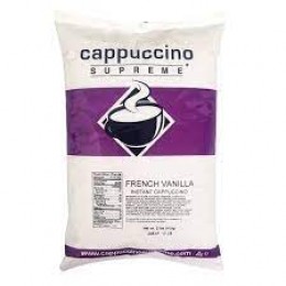 Gold Medal 7035 French Vanilla Cappuccino Mix 6/2 lb Bags