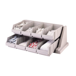 Cambro Versa Condiment Organizer Rack 8 Bins