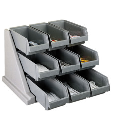 Cambro Versa Condiment Organizer Rack 9 Bins