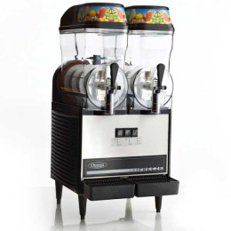 Omega OFS20 Two 3 Gallon Bowls Granita Machines Black120V
