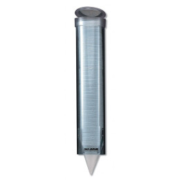 San Jamar Medium Water Cup Dispenser - Fits 4-10oz Cone or Flat Cups