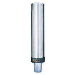 Stainless Steel Beverage Cup Universal Dispenser - 32 to 46 oz.