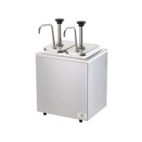 Server Insulated Bar w/ 2 Stainless Steel Pumps