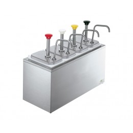 Server 83700 Serving Bar w/ Stainless Steel Pumps