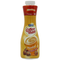 Coffee Mate Hazelnut Liquid Creamer Pump Bottle 625 ml. ea 3 Bottles